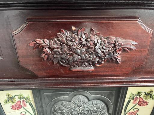 Buy & Sell Ward End Birmingham - Photos for Cast iron wood surround fire place