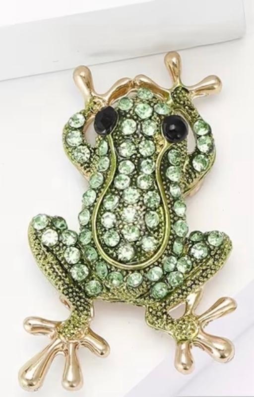 Buy & Sell Ocean Village Southampton - Photos for Green diamante frog brooch