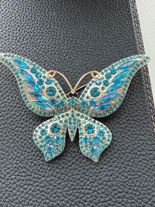 Buy & Sell Ocean Village Southampton - Photos for Stunning blue butterfly brooch
