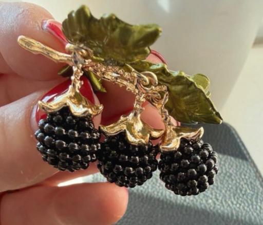 Buy & Sell Ocean Village Southampton - Photos for Dangly blackberry brooch