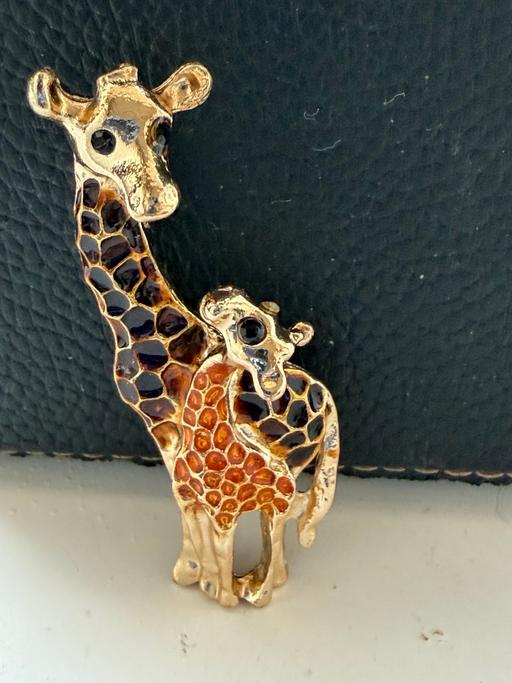 Buy & Sell Sholing Southampton - Photos for Giraffe and baby brooch