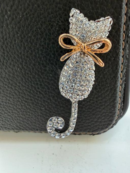 Buy & Sell Sholing Southampton - Photos for Cat diamante brooch