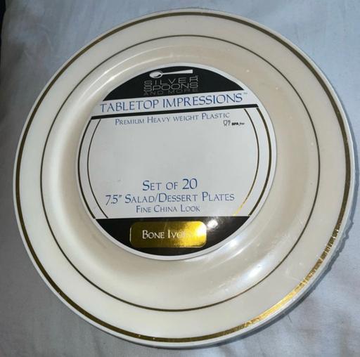 Buy & Sell Kings Heath Birmingham - Photos for New Set of 20 BoneIvory Desert/Salad Dishes