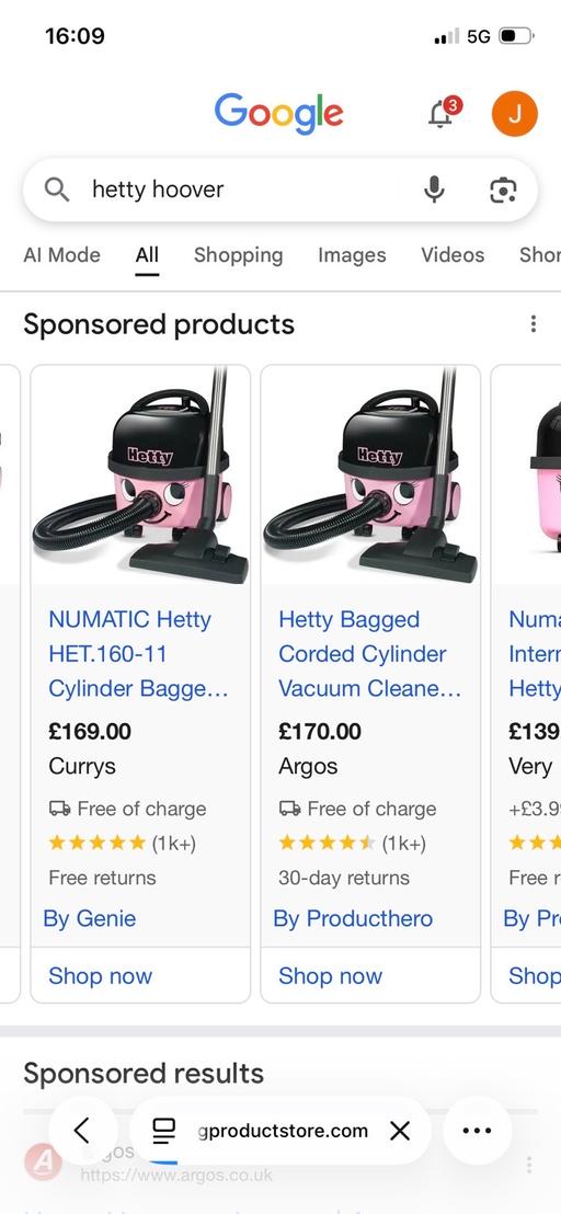 Buy & Sell Sudbury North West London - Photos for Hetty Hoover