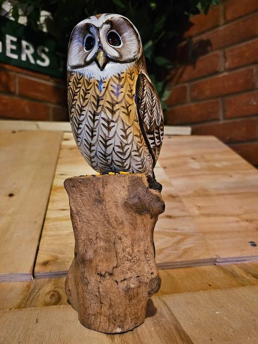 Buy & Sell Whittington Lichfield - Photos for Wooden Owl 🦉 Beautiful 😍 detail