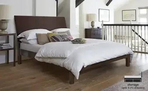 Buy & Sell Old Ford East London - Photos for Double bed frame with underbed storage