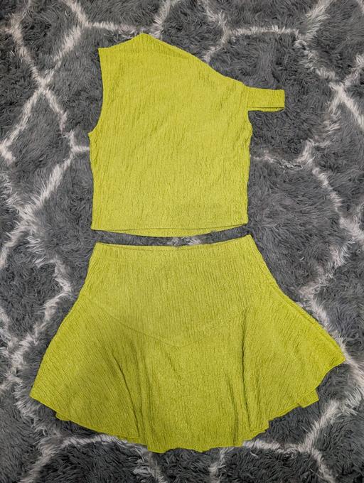 Buy & Sell Market Drayton Shropshire - Photos for Women’s Lime Green Co-Ord Set Size 10 Skort &