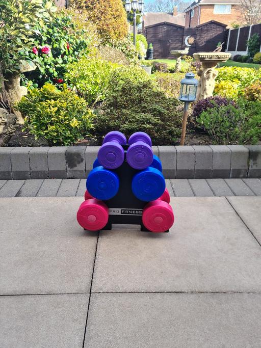 Buy & Sell Hasbury Dudley - Photos for 12kg dumbbell rack set
