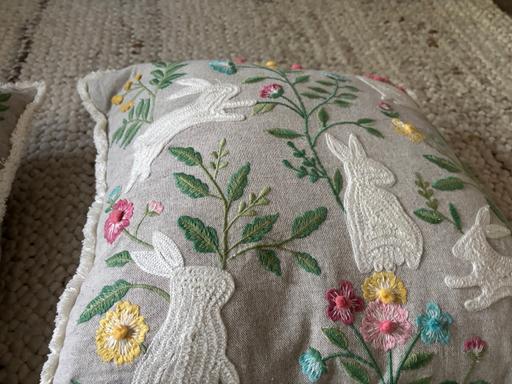 Buy & Sell Bartley Green Birmingham - Photos for Pair of embroidered Homesense cushions