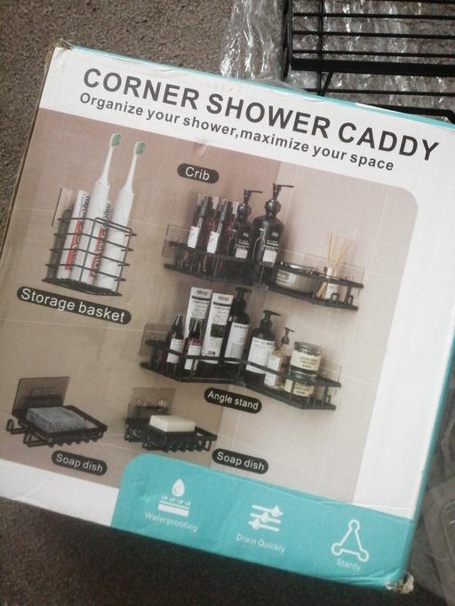 Buy & Sell Heath Town Wolverhampton - Photos for New corner shower caddy & soap holder