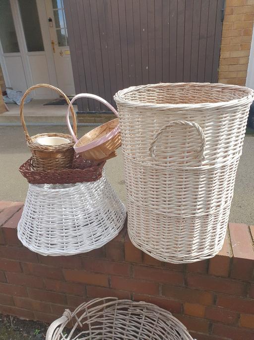 Buy & Sell Pensnett Dudley - Photos for Joblot Of Wicker Baskets - Decent Condition,