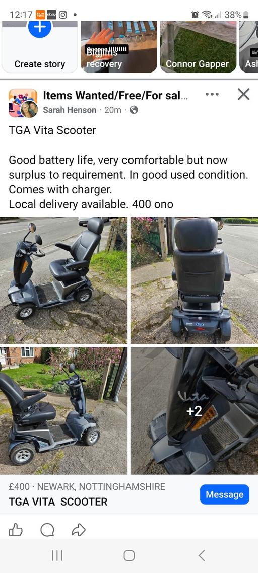 Buy & Sell Bilsthorpe Newark and Sherwood - Photos for mobility scooter