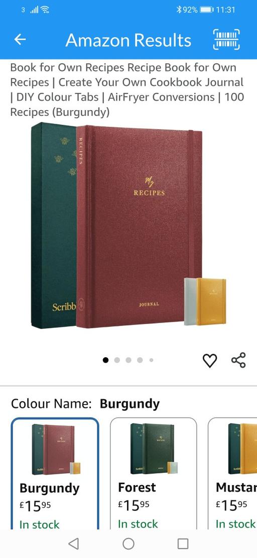 Buy & Sell Heath Town Wolverhampton - Photos for New sealed recipe journal RRP £16