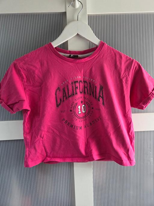 Buy & Sell Weston Point Halton - Photos for Age 10-11 GEORGE pink cropped boxy tshirt