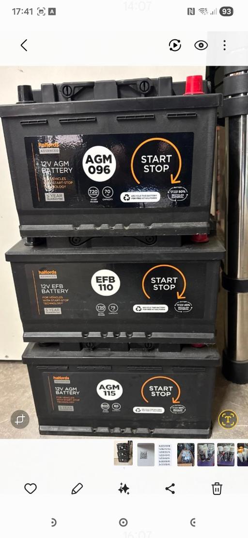 Vehicles Chapeltown Sheffield - Photos for car batteries x3