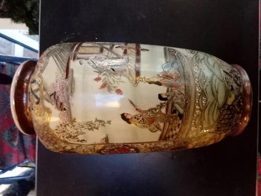 Buy & Sell Church End North London - Photos for Vintage Japanese Satsuma Vase Hand Painted