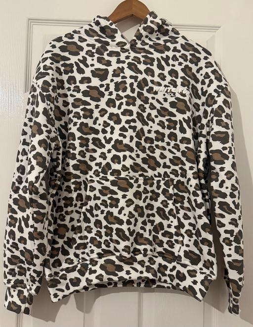 Buy & Sell Mansfield Woodhouse Mansfield - Photos for White Fox leopard prind hoodie small
