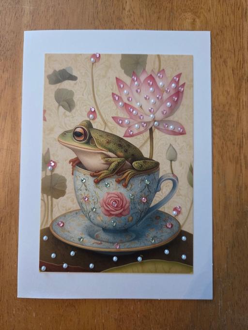 courses Garlinge Thanet - Photos for CUTE FROG IN CUP CARD