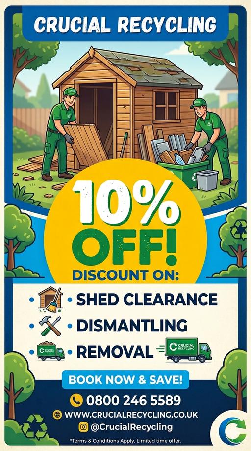Buy & Sell Darlaston Walsall - Photos for ♻️Shed Clearance/Dismantling & Disposal ♻️