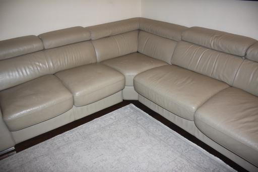 Buy & Sell Holland Park West London - Photos for DFS Kalamos Cappuccino Leather Corner Sofabed