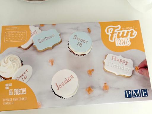 Buy & Sell Birmingham Birmingham - Photos for PME fun fonts cookie and cupcake stamps
