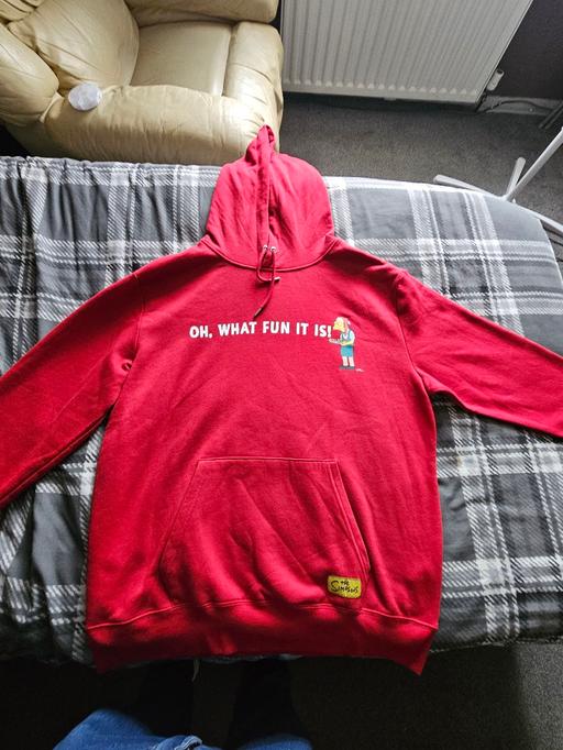 Buy & Sell Biddenham Bedford - Photos for simpsons Christmas hoody, red xl