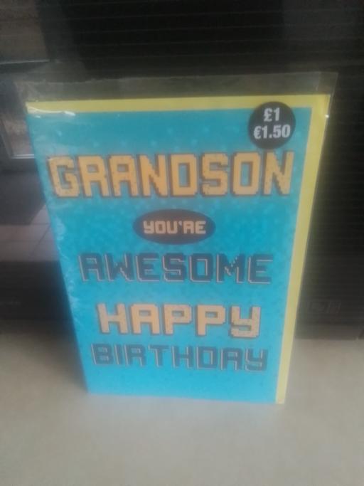 Buy & Sell Streetly Walsall - Photos for GRANDSON CARD