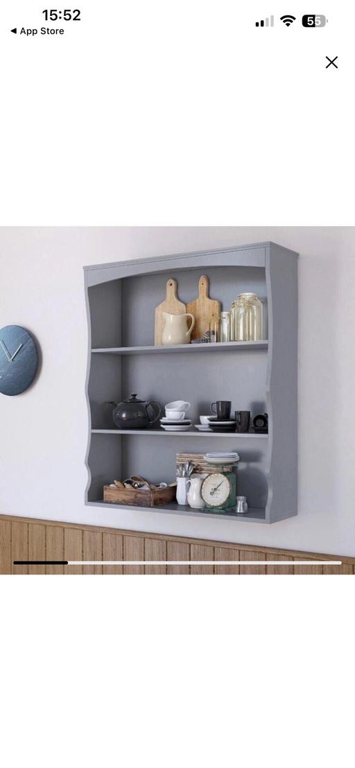 Buy & Sell Rainham Havering - Photos for Gray shelves selling set of two.