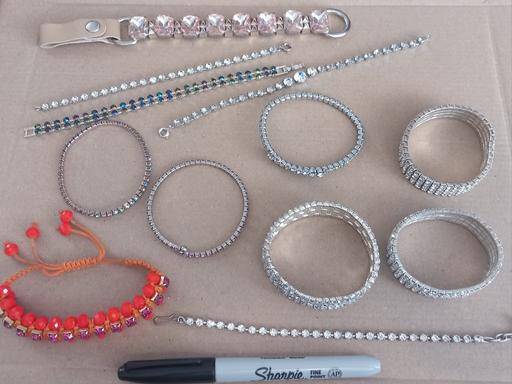 Buy & Sell Thatto Heath Saint Helens - Photos for collection of 12 costume gemstone bracelets