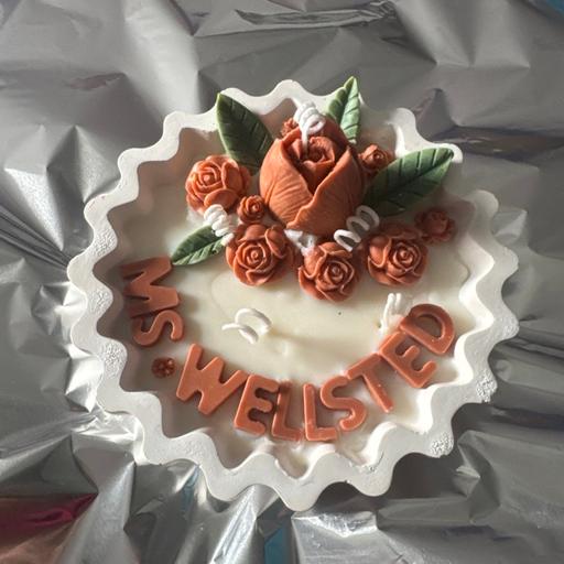 Buy & Sell Anerley South East London - Photos for Hand-made customised name candle with ceramic