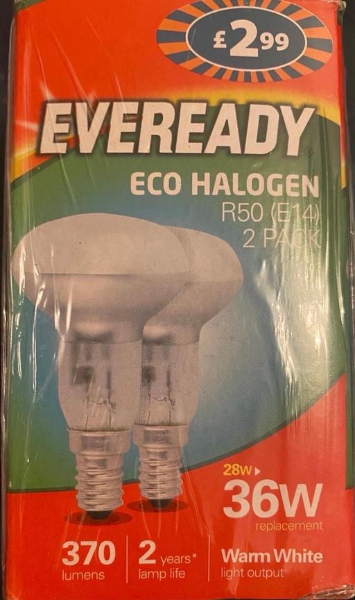Buy & Sell Camp Hill Birmingham - Photos for Eveready warm white lightbulbs r50