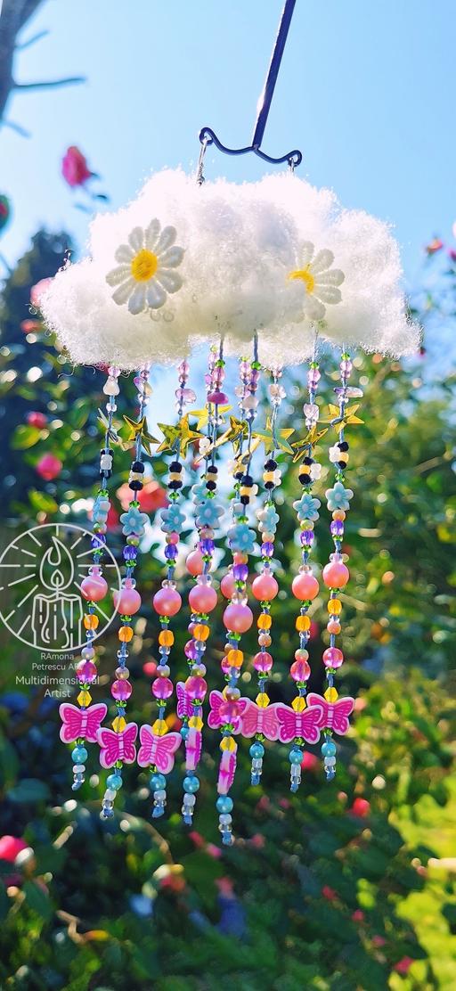 Buy & Sell Wylde Green Birmingham - Photos for ☔ Starry Night Cloud Pink Moon Earrings