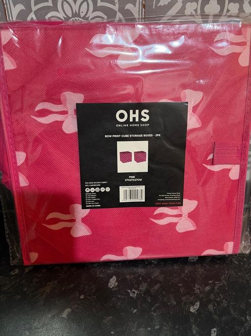 Buy & Sell Ward End Birmingham - Photos for Now print cube storage boxes x2