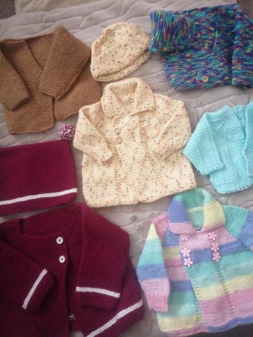 Buy & Sell Heath Town Wolverhampton - Photos for New hand knitted baby cardigans bundle