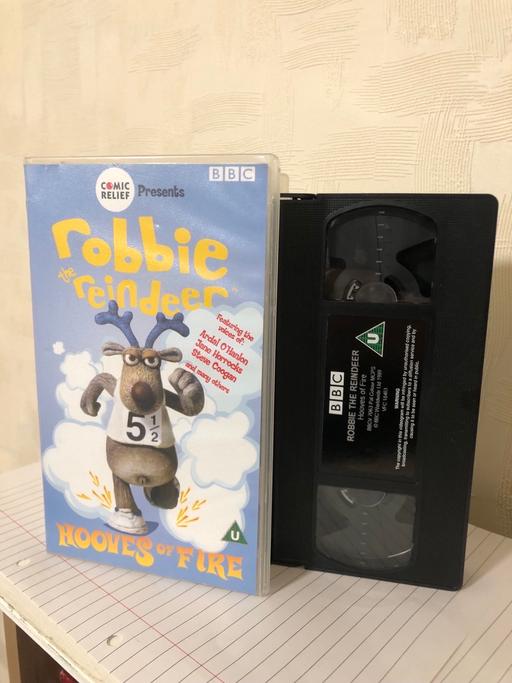 Buy & Sell Farington Moss South Ribble - Photos for Robbie the Reindeer - VHS Tape