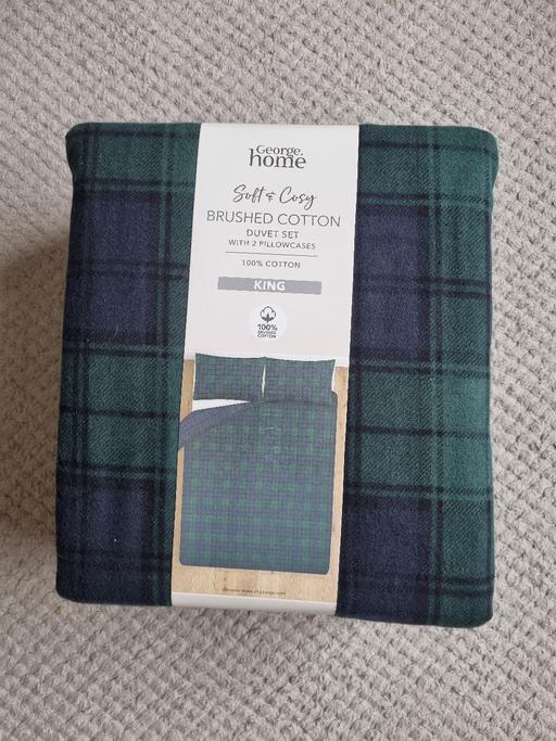 Buy & Sell Grafton Street Industrial Estate West Northamptonshire - Photos for Brushed cotton king size duvet cover