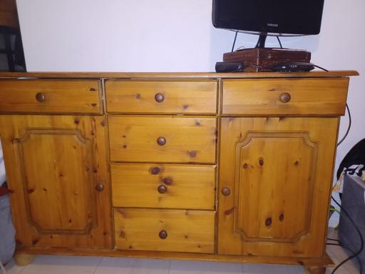 Buy & Sell Bermondsey South East London - Photos for solid wooden unit with draws and little cupbc