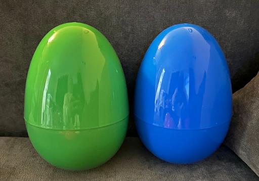 Buy & Sell Shirley Solihull - Photos for 7 inch fillable plastic large Easter eggs