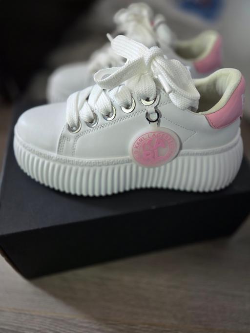 Buy & Sell Kempston Bedford - Photos for Karl Lagerfeld Leather trainers