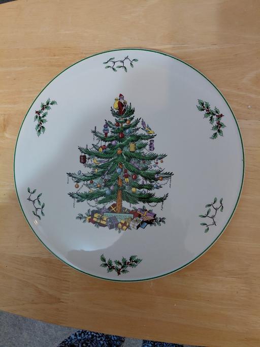 Buy & Sell Wishaw North Warwickshire - Photos for Spoke Christmas tree cake plate