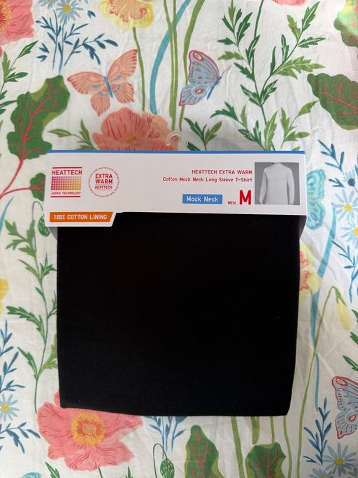 Buy & Sell Hounslow West London - Photos for Uniqlo Heattech Mock Neck M Black BNWT