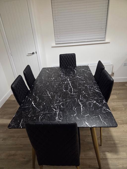 Buy & Sell Cambourne South Cambridgeshire - Photos for 6 seater Dinning Table and Chairs Set