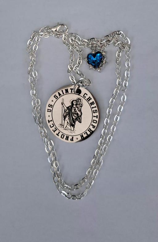 Buy & Sell Pontygof Blaenau Gwent - Photos for St Christopher & blue heart 24