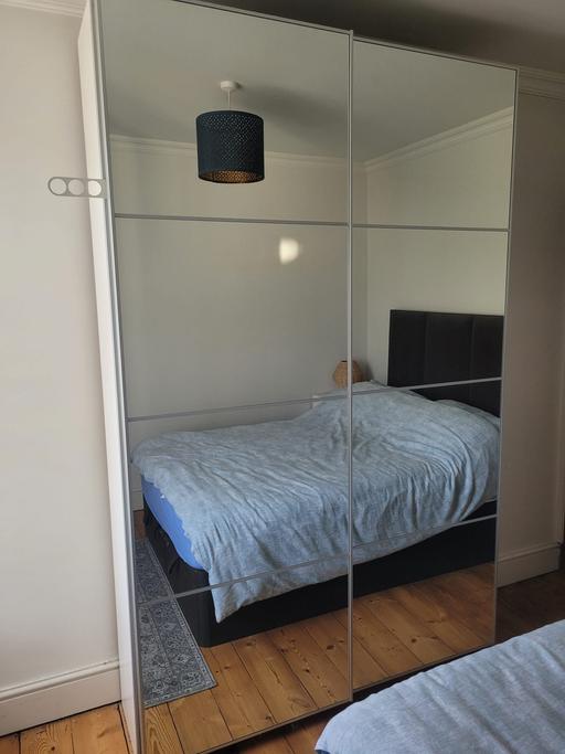 Buy & Sell Waddon South East London - Photos for Slim Space Saving Wardrobe Mirrored Doors