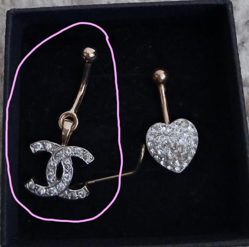 Buy & Sell Quinton Birmingham - Photos for 9ct gold belly bar