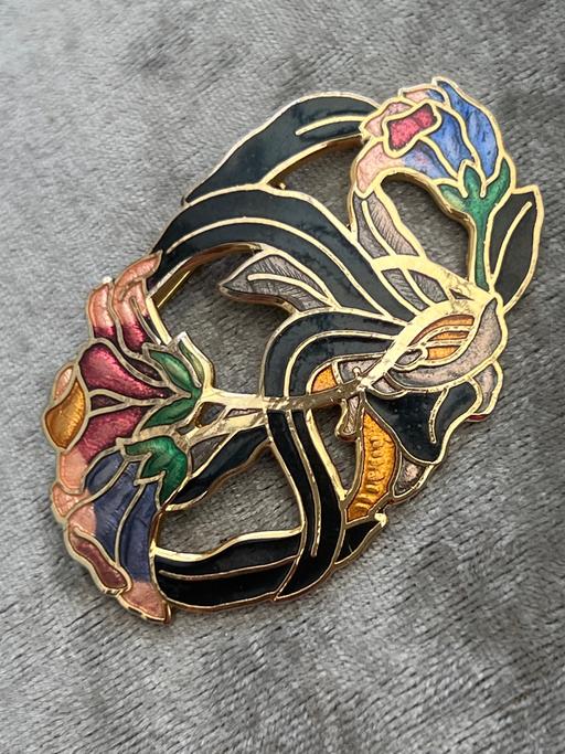 Buy & Sell Rottingdean Brighton - Photos for Beautiful vintage cloisonné enamel brooch