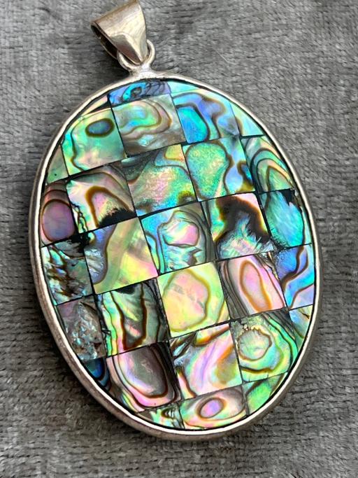 Buy & Sell Ovingdean Brighton - Photos for Beautiful vintage silver abalone pendant