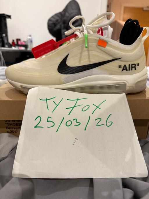 Buy & Sell Eastbourne Town Centre Eastbourne - Photos for Authentic Offwhite X Nike Airmax 97s