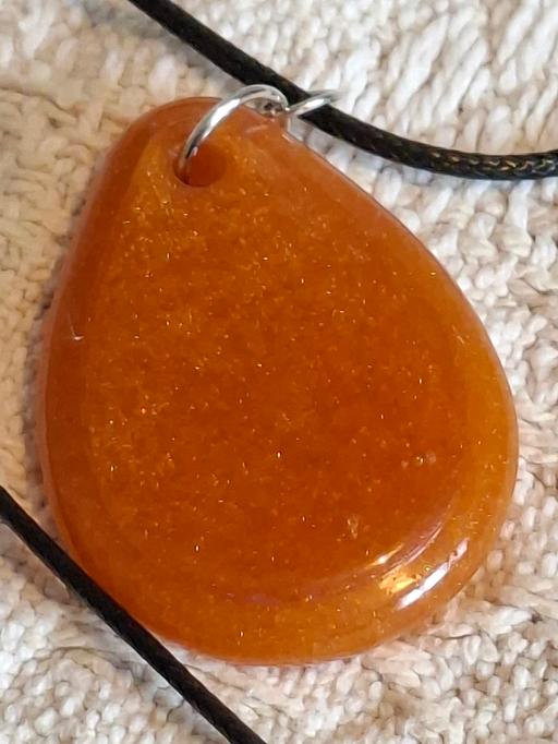 Buy & Sell Huddersfield Kirklees - Photos for Handmade Teardrop (resin) pendant necklace
