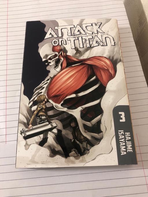 Buy & Sell Farington Moss South Ribble - Photos for Attack on Titan - #3 - Manga Comic Book